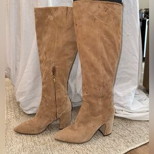 Tan Suede Sam Edelman boots
